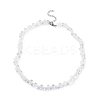 Glass Teardrop Beaded Necklaces NJEW-JN04273-02-1
