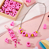26Pcs 26 Styles Acrylic European Beads OACR-TA0004-42-8
