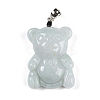 Natural Jadeite Carved Pendants G-F768-02-1