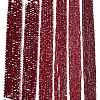Electroplate Glass Beads Strands EGLA-A044-P3mm-B02-2