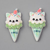 Opaque Resin Decoden Cabochons X-CRES-N024-33-1