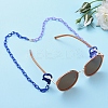 Personalized Two Tone ABS Plastic Cable Chain Necklaces NJEW-JN02825-06-5