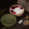 Round Shape DIY Candle Cups Silicone Molds DIY-E072-01-2
