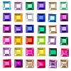 Self Adhesive Acrylic Rhinestone Stickers STIC-PW0012-09B-01-1
