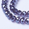 Electroplate Glass Beads Strands EGLA-A034-T3mm-A16-3