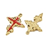 304 Stainless Steel Enamel Pendants STAS-L302-20G-2
