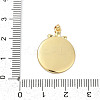 Brass Micro Pave Cubic Zirconia Pendants KK-U068-08G-01-3