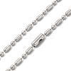 Alloy Cross Pandant Necklace with Link Chains LS-NJEW-K245-003P-2
