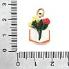 Spray Painted Alloy Pendants AL-CBAB1F7-01F-3