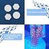 24Pcs 2 Style Coral Frag Tiles AJEW-CA0002-82-5
