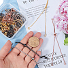 32Pcs 4 Colors Rack Plating Adjustable Brass Slider Bracelet Making KK-SP0001-79-3