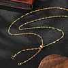 304 Stainless Steel Singapore Chain Necklace Making AJEW-JB01334-01-1