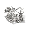 Fashion Platinum Zinc Alloy Enamel Pins LS-JEWB-D068-01P-03-2