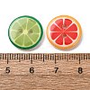2-Hole Printed Opaque Resin Buttons RE-CBA4372-16-3