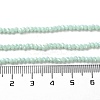Electroplate Glass Beads Strands EGLA-XCP0001-08-5