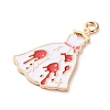 Alloy Enamel Pendants ENAM-B030-01G-05-2