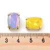 Rectangle Opal Sew On Rhinestones RGLA-G024-03A-G-3