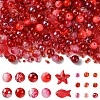 Mixed Styles Glass Beads GLAA-YW0003-73E-1