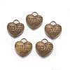 Tibetan Style Alloy Pendants LS-TIBEP-A9142-AB-NR-2
