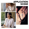 3Pcs Alloy Enamel & Acrylic Pendant Decoration HJEW-NB00280-5