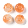 Two Tone Resin European Beads RESI-F055-09-2