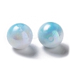 Two Tone Opaque Acrylic Beads LS-SACR-P024-01B-W09-2