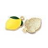 Alloy Enamel Pendants FIND-H051-02G-2