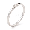 201 Stainless Steel Moon Phase Finger Ring for Women RJEW-A006-06P-1-3
