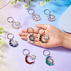 Natural & Synthetic Gemstone Keychain KEYC-TAC00041-7