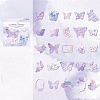 25 Styles Lace Cut Butterfly Scrapbook Paper Pads PW-WGA0294-03-1