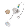 Brass Hollow Hanging Ornaments HJEW-JM01929-02-3