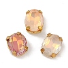 Brass Glass Rhinestone Sew on Rhinestones RGLA-B004-13A-G-1