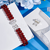 925 Sterling Silver Slide Lock Clasps PALLOY-PH01805-2