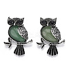 Natural Green Aventurine Pendants G-H308-01AS-07-1