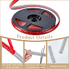 PVC Plastic Edge Banding AJEW-GF0013-89B-06-6