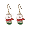 6 Pairs Alloy Enamel Dangle Earrings EJEW-JE06605-3