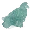 Natural Fluorite Carved Eagle Figurines Statues for Home Office Desktop Feng Shui Ornament G-Q172-10B-1