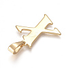 304 Stainless Steel Pendants STAS-F106-95G-X-2