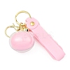 Cartoon Acrylic & PVC Small Animal Head Pendant Keychains KEYC-P014-A03-2