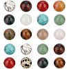 Natural & Synthetic Gemstone Round Beads G-NB0003-86B-1