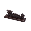 Dragon Wood Brush Holder AJEW-WH0029-02-1