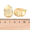 304 Stainless Steel Rhinestone Stud Earrings for Women EJEW-L296-018G-5