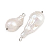 Natural Freshwater Pearl Keshi Pearl Pendants STAS-D378-05P-2