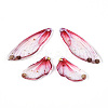 Epoxy Resin Butterfly Wing Pendants FIND-N005-65F-2