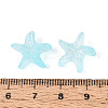 Frosted Glass Beads FGLA-T005-01D-3
