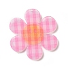 Tartan Pattern Acrylic Big Pendants OACR-B008-B02-2