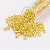 11/0 Two Cut Round Hole Glass Seed Beads SEED-G006-2mm-635-1