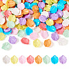 320Pcs 8 Colors Opaque Acrylic Pendants SACR-TA0001-41-1