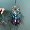 Woven Web/Net with Feather Hanging Ornaments PW-WG532D1-01-2
