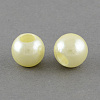 ABS Plastic Imitation Pearl European Beads X-MACR-R530-12mm-A61-1